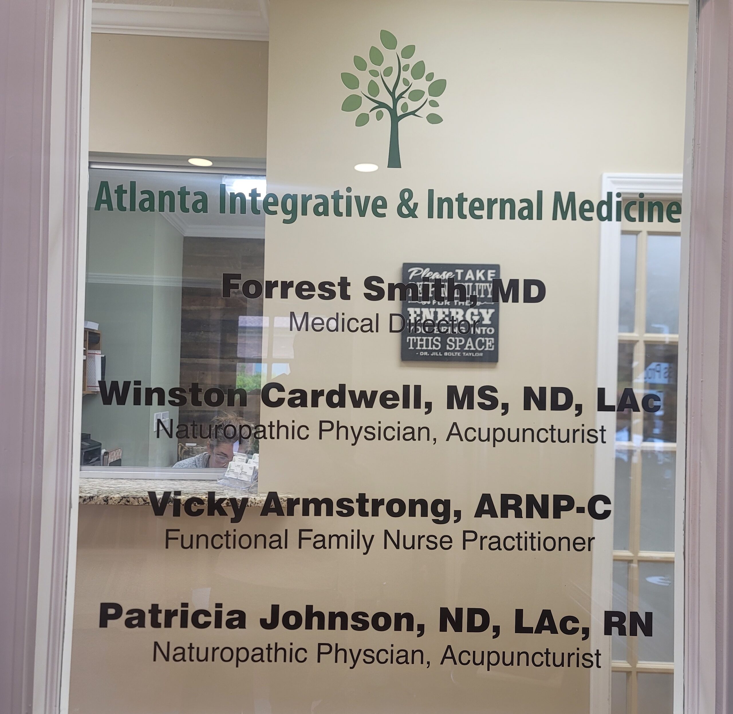 Atlanta Integrative & Internal Medicine Vinyl Letter sign in Atlanta