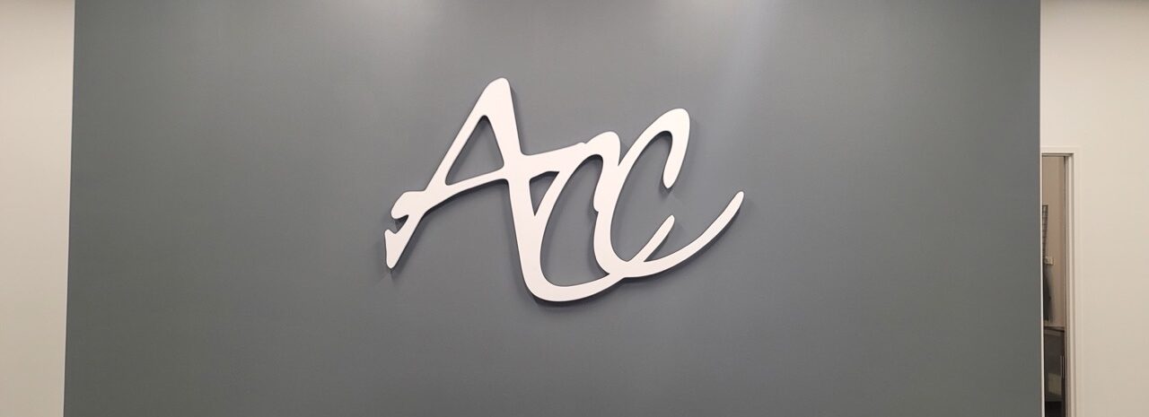 ACC wall signage in Georgia