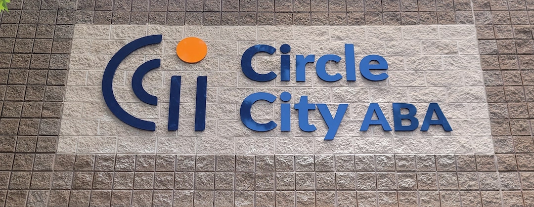 Exterior 3D letter sign for Circle City ABA Georgia