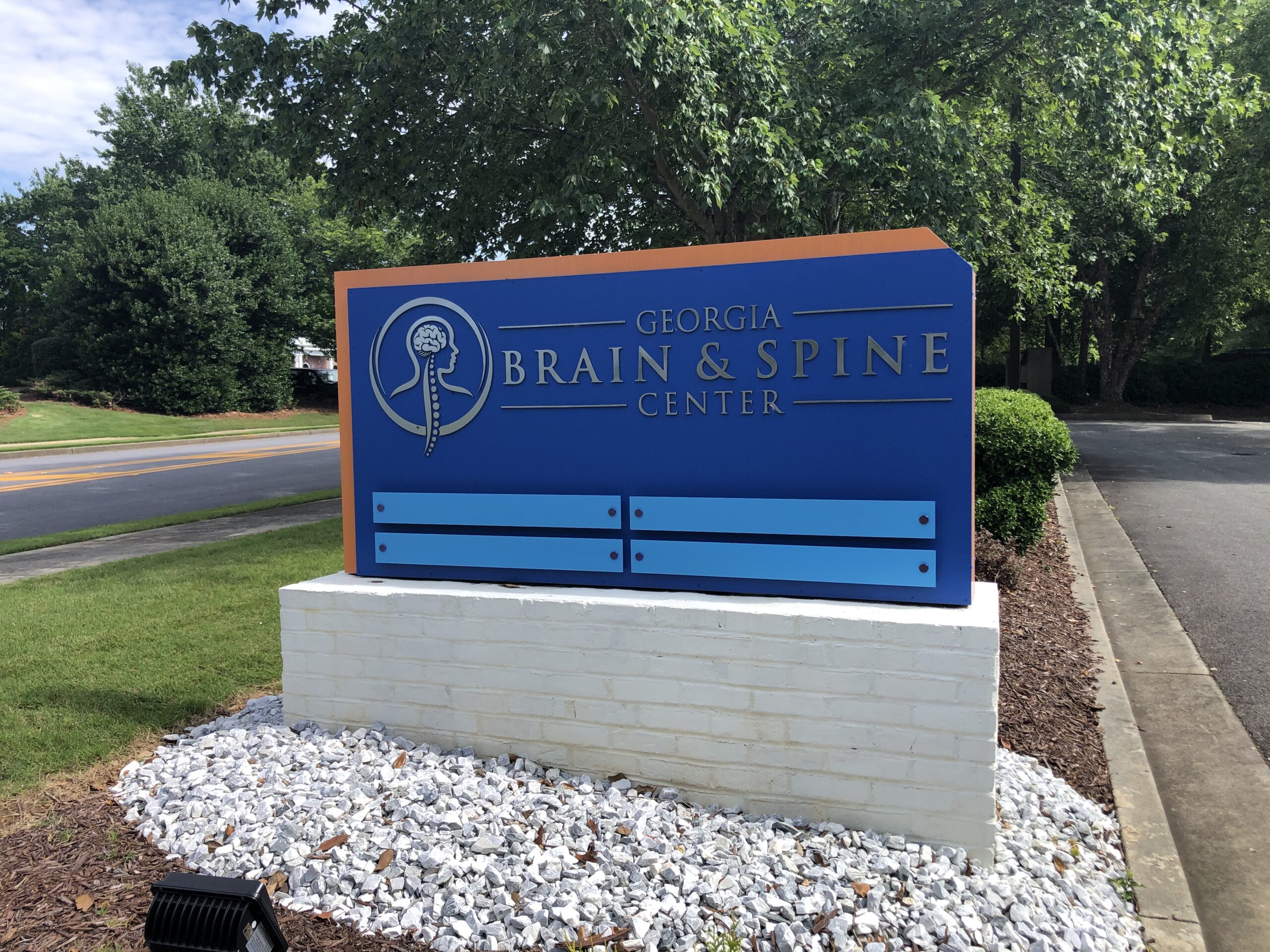 Georgia Brain and Spine Center monument sign Georgia