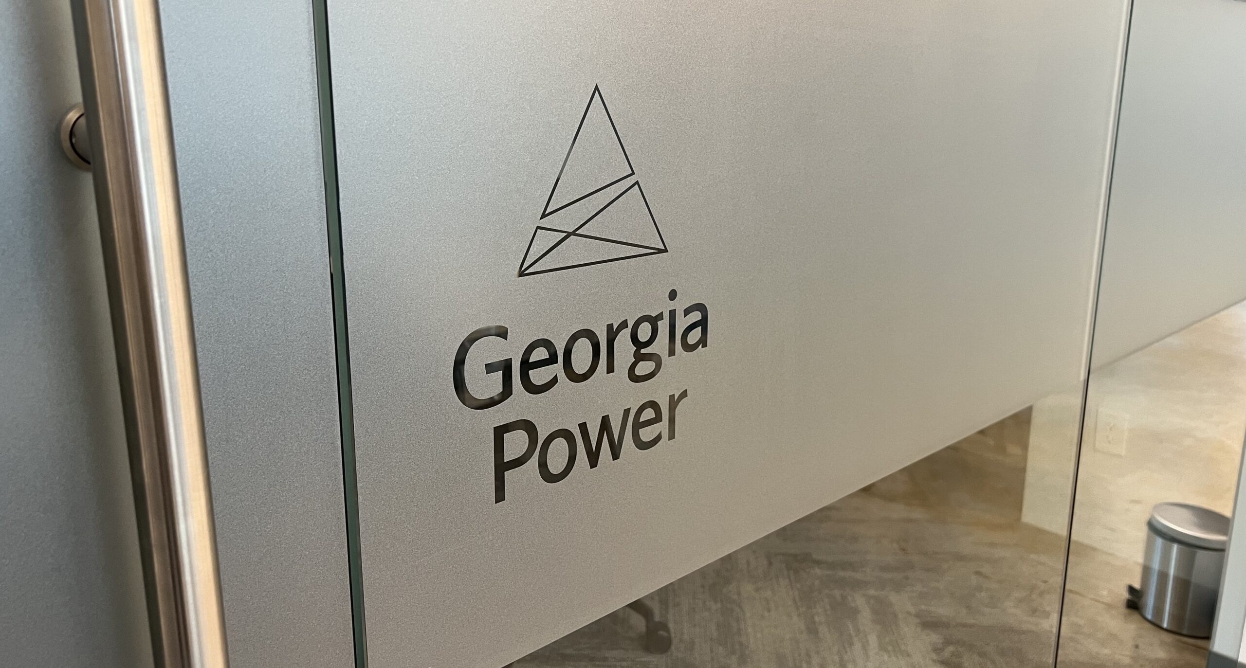 Georgia Power window decal in Georgia