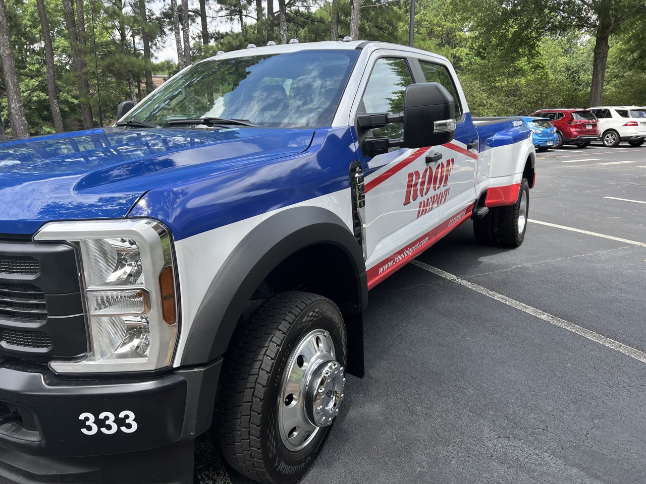 truck wrap in Georgia for marketing