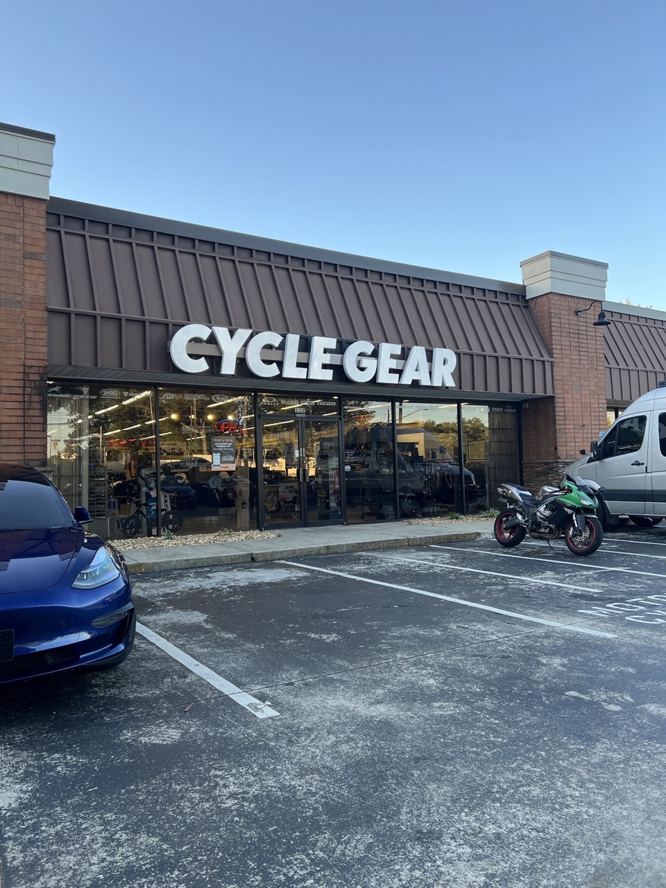 Cycle Gear channel letters sign in Roswell, GA