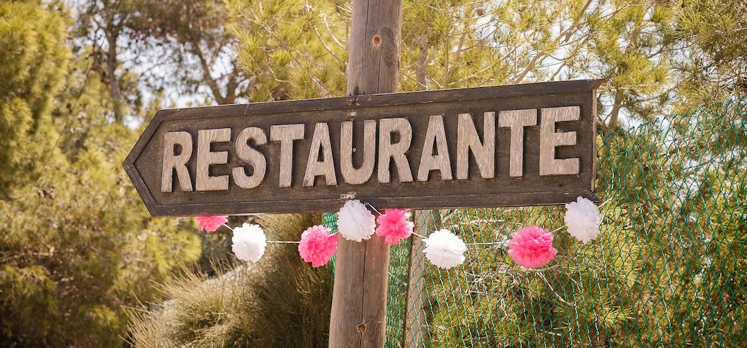 restaurant wooden sign Georgia