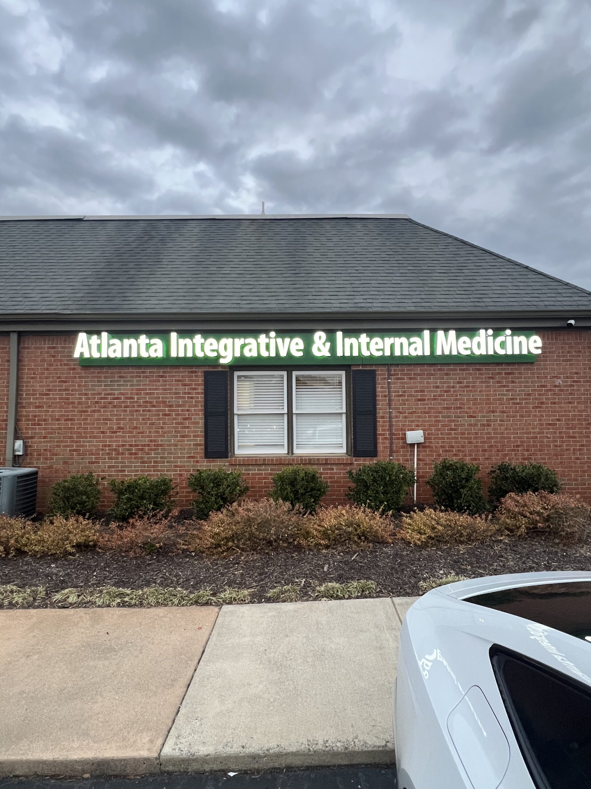 Atlanta Integrative & Internal Medicine Channel Letters sign in Roswell, GA